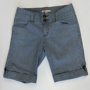 #23 Cabi Pinstripe Shorts